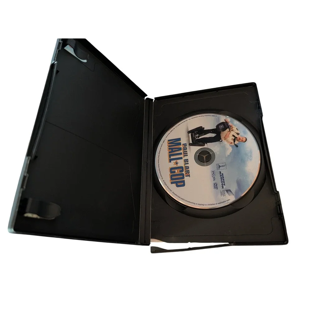 Sony Paul Blart Mall Cop DVD Unisex One Size Black Good Kevin James Comedy